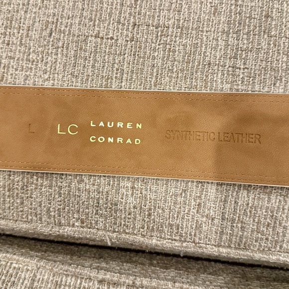 Lauren Conrad Wide Covered Buckle Dress Belt - Picture 5 of 7